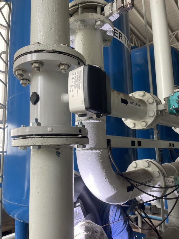 Flow meter & gas line installation