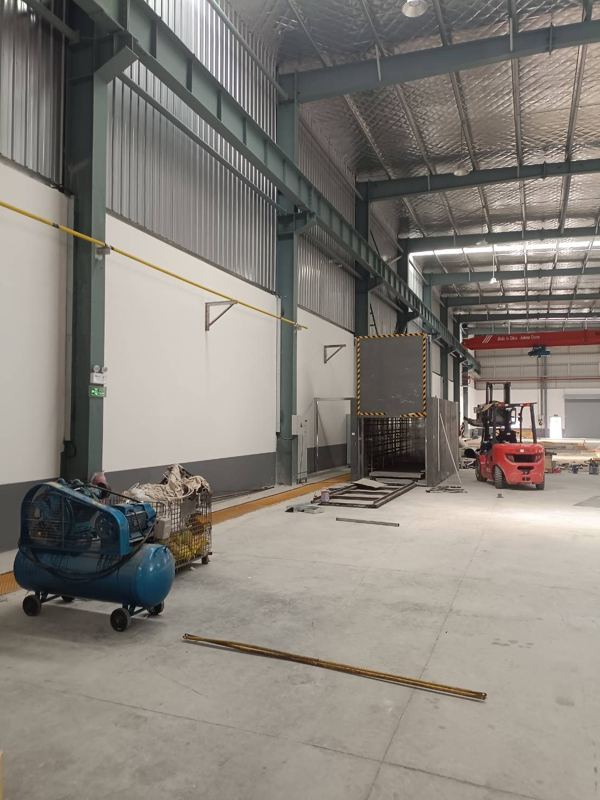 Gas piping installation