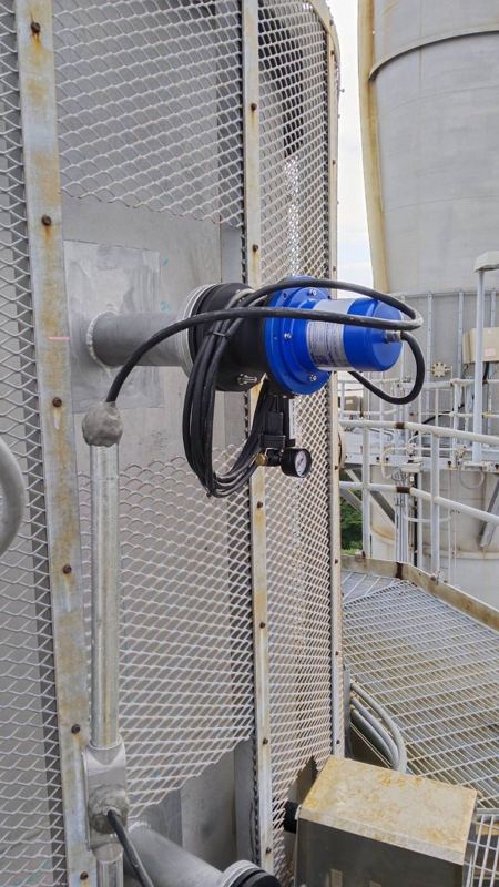 CEMS instrument installation for GPSC