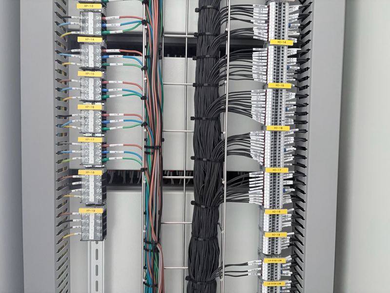PLC terminal wiring