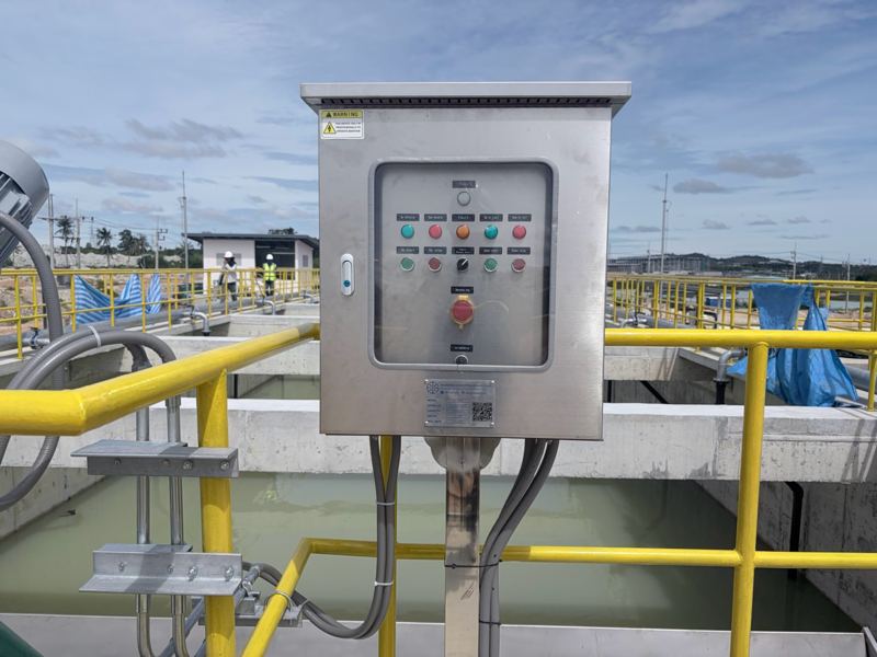 Stainless control box