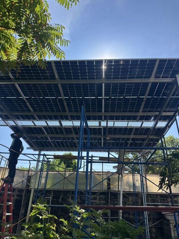 Solar carport / canopy system