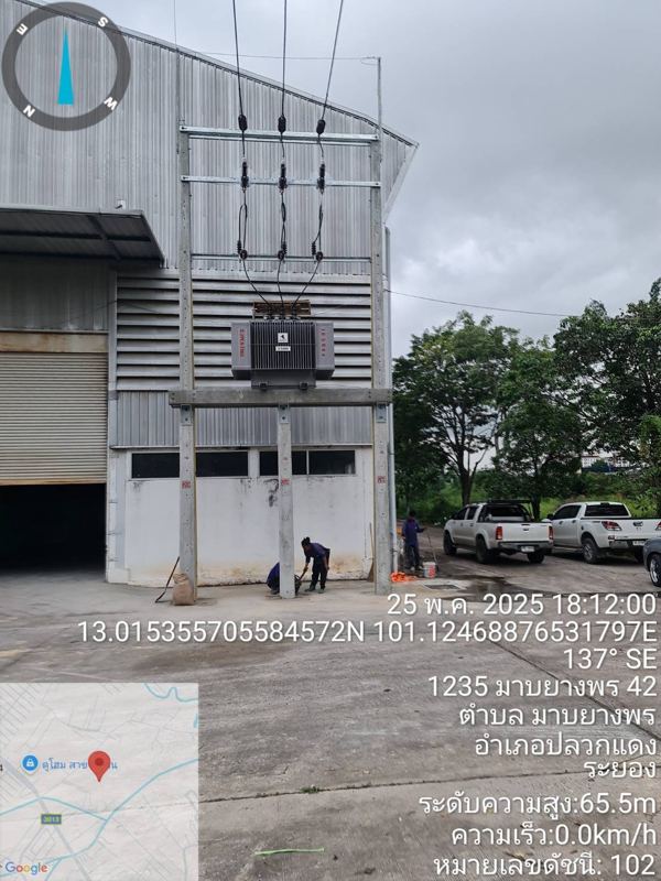 1,600 kVA transformer – Pluak Daeng