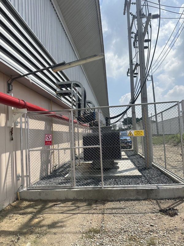2,500 kVA transformers & MDB